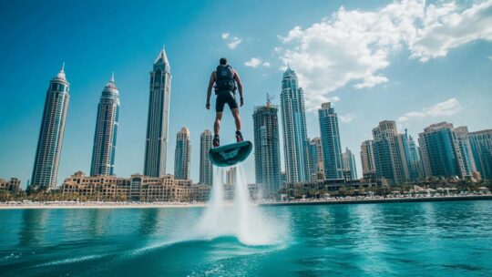 Découvrez l&rsquo;expérience unique d&rsquo;une session de flyboard à Dubaï