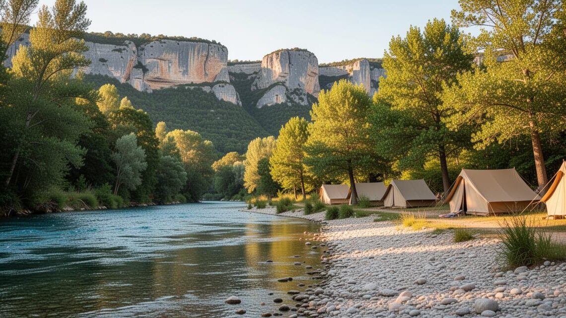 Top 5 des campings en Ardèche en 2026 : Domaine de la Plage et Camping Les Peupliers à l&rsquo;honneur